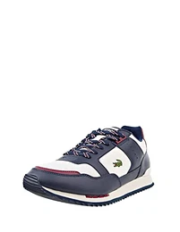 Herren 42SMA0066 Sneakers, Off Wht/NVY, 43 EU