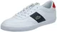 Lacoste Herren Court-Master 0121 1 CMA Sneakers, Wht/NVY/Red, 43 EU