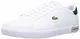Lacoste Herren POWERCOURT 0721 2 SMA Sneaker, Wht/NVY/Red, 43 EU