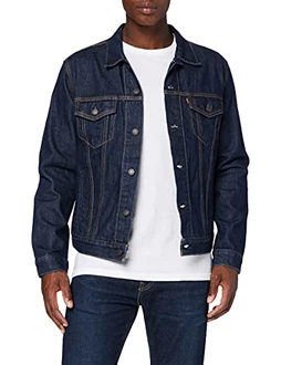 Levi's Herren The Trucker Jacket Jeansjacke dunkelblau