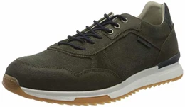 Herren Schnürhalbschuhe, Männer sportlicher Lederen Schnürer 989K20438ATOLNSU 43