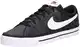 Nike Herren Court Legacy Sneaker, Black/White-Gum Light Brown, 43 EU