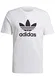 adidas Herren Trefoil T Shirt, Weiss Schwarz, M EU