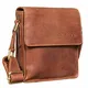 STILORD 'Nate' Herrentasche Leder klein Umhängetasche Schultertasche Männer Handtasche Messenger Bag Vintage echtes Leder, Farbe:Andorra - braun