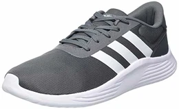 Herren Lite Racer 2.0 Sneaker, Grey/Cloud White/Cloud White, 43 1/3 EU