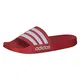 adidas Herren Adilette Shower Slide Sandal, Scarlet/Cloud White/Scarlet, 43 EU