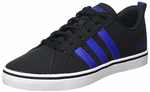 adidas Herren VS Pace Basketballschuhe Schwarz/Blau/Weiß (FY8579_41)