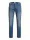 Herren Jack & Jones Jeans Tim Straight Legs Slim Fit Flat Front Tim ORIGINAL, Farben:Blau-2, Größe Jeans:34W / 32L