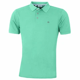 Herren Campus 3 Knopf Leicht Kragen-Polo-Hemd - Mint - M