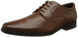 Herren Howard Walk Oxford-Schuh, Dunkelbraunes Leder, 45 EU