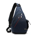 TUDEQU Crossbody Backpack Sling Chest Bag Hiking Casual Daypack with WET Pocket DUNKELBLAU