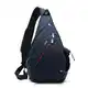 TUDEQU Crossbody Backpack Sling Chest Bag Backpack Hiking Casual Daypack with WET Pocket for Men & Women (DARK BLUE)