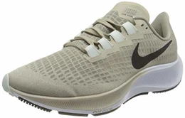Herren Air Zoom Pegasus 37 Running Shoe, Stone/Black-Light Army-Off Noir-Barely Green, 43 EU