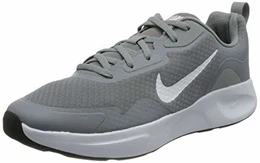 Nike Herren Wearallday Sneaker, Particle Grey/White-Black, 43 EU