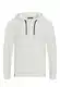 Pullover für Herren Kapuzenpullover Hoodie Sweater Premium Basic Real Oversize Weiß M