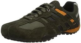 Herren Uomo Snake K Sneaker, Mimetic/DK ORANGE, 43 EU