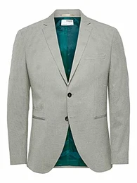 Male Blazer Slim Fit recycelter Polyester 52Sand