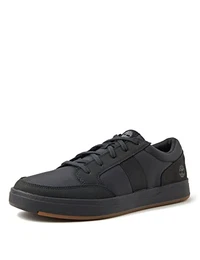 Herren Davis Square F/L Ox Basic Sneaker Low Top, Black Nubuck, 41 EU