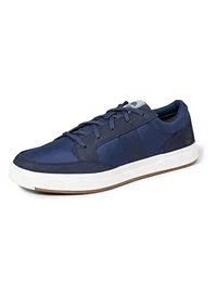 Herren Davis Square F/L Ox Basic Sneaker Low Top, Navy Nubuck, 50 EU