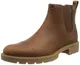 Timberland Herren Elmhurst Chelsea Stiefel, Rust Full Grain, 43 EU