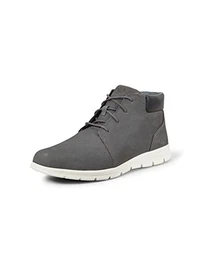 Timberland Herren Graydon Chukka NU Stiefel, Dark Grey Nubuck, 43 EU