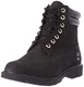 Timberland Herren 6 Inch WR Basic Stiefel, Black Nubuck, 42 EU