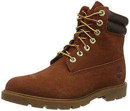 Timberland Herren 6 Inch WR Basic Stiefel, Rust Nubuck, 43 EU