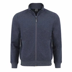 IMAKO® Herren sportlicher Kapuzenpullover Kapuzenjacke Hoody Sweatshirt Blau