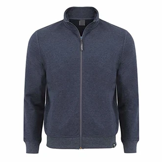 IMAKO® Herren sportlicher Kapuzenpullover Kapuzenjacke Hoody Sweatshirt Blau