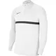 Nike, Dri-Fit Academy 21, Trainingsjacke, White/Black/Black/Black, M