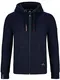 Northster Herren Kapuzenjacke Sweatjacke Hoodie mit Reißverschluss, Navy, M