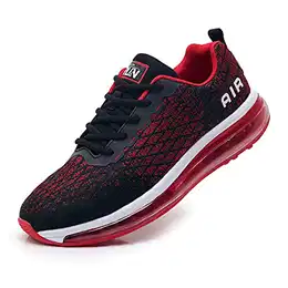 Damen Herren Sneaker Laufschuhe Air Sportschuhe Turnschuhe Running Fitness Sneaker Outdoors Straßenlaufschuhe Sports Freizeit Gym 8998-RD43