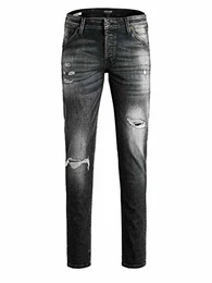 Jack&Jones Herren JJIGLENN JJFOX GE 540 50SPS STS Jeans, Black Denim, 32/32