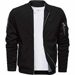 Herren Frachtjacke Männer Bomberjacke Wintermantel Outwear Wanderjacke Warme Mäntel Fliegerjacke Outdoorjacken Militärjacke Feldjacke Schwarz 4XL