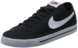 Herren Court Legacy Sneaker, Schwarz Weiß, 41 EU
