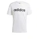 adidas Herren M Lin Sj T Shirt, Weiß Schwarz, M EU