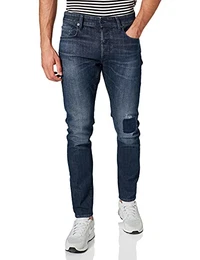 Herren 3301 Slim Fit Jeans, Blau (worn in hale navy restored 51001-B767-C599), 28W / 30L