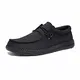 Bruno Marc Herren Mokassins Flache Slipper Slip on Loafer Weich Comfort Klassische Schuhe,Size 41,Schwarz,BLS211
