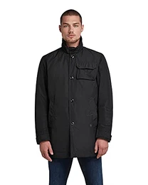 Herren Utility HB Tape Padded Trenchcoat, Schwarz (dk black D20087-C655-6484), L