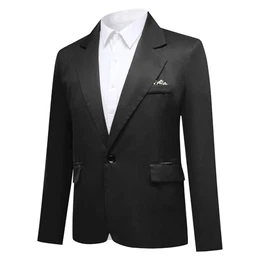 Herren Sakko Freizeit Leichter Anzug Jacke