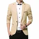 Allthemen Herren Sakko Sportlich Slim Fit Blazer Männer Modern Freizeit Jackett Business Anzugjacke