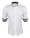 COOFANDY Hemd Herren Langarm Freizeithemden Slim fit Business bügelleicht Baumwolle