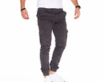 Styleko Herren Cargohose Casual Slim Fit Outdoorhose 8002 Antracite (8002)