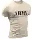 Army PHYS-Ed Training T-Shirt (S, Desert Sand)