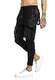 Redbridge Jogginghose für Herren Jogger Cargo Freizeit-Hose Sweat-Pants Moneybag Schwarz M