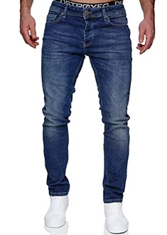 MERISH Jeans Herren Slim Fit Jeanshose Designer (1512, 1509)