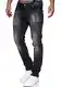 MERISH Jeans Herren Slim Fit Jeanshose Stretch Denim Designer Hose 1507(32W / 32L, 1507-5 Anthrazit)