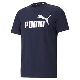 Herren Ess Logo Tee T shirt, Peacoat, M EU