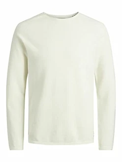 JACK & JONES Herren Jjehill Knit Crew Neck Noos Pullover