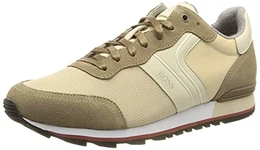 Herren Parkour Runn Sneakers im Laufschuh-Stil aus Veloursleder und Mesh Größe 43